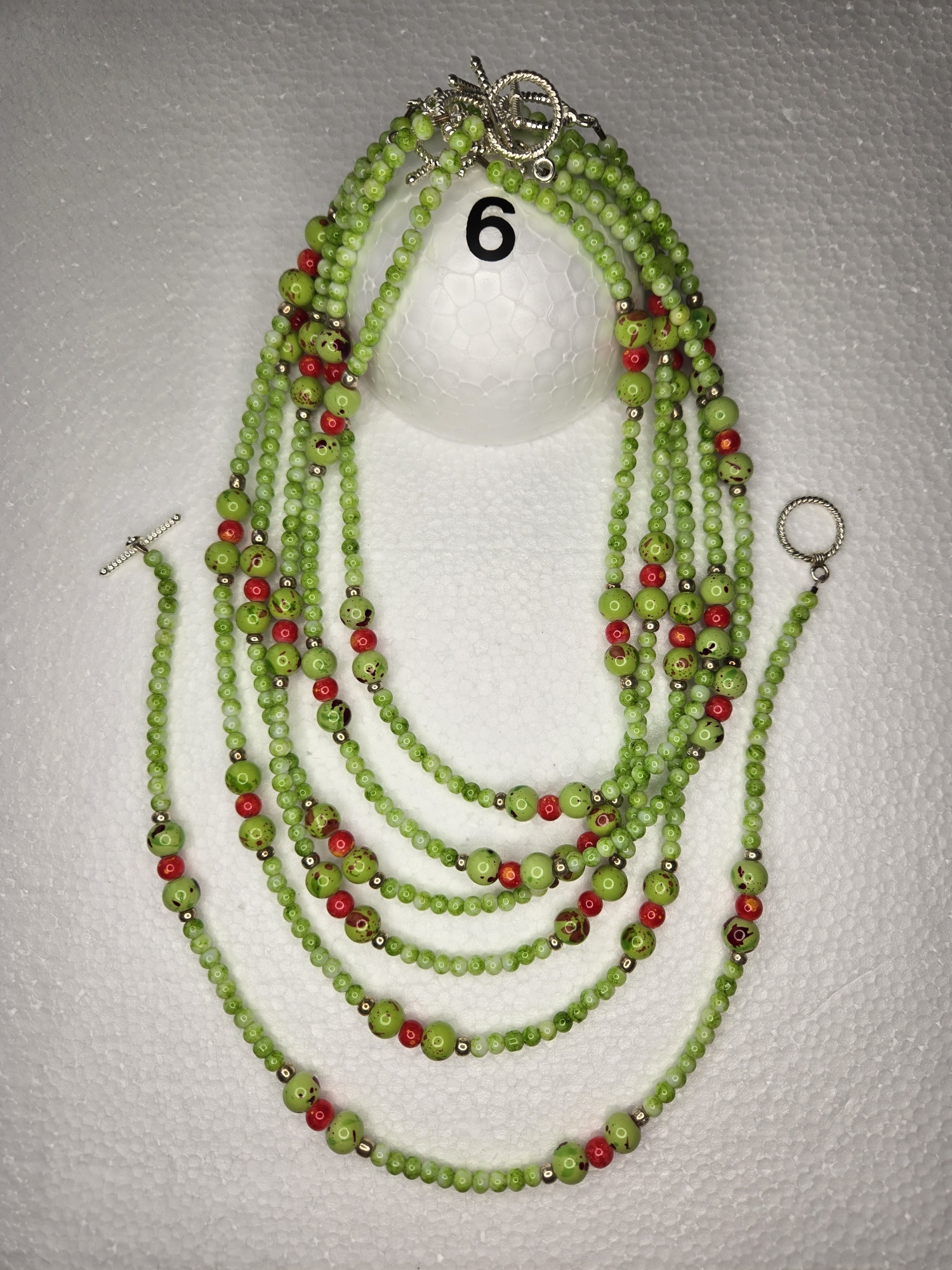 Earth and Fire Bead Set